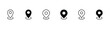 © Robbiya - pin map icon. pin location icon vector