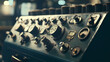 © Thiago - Closeup shot of indicator dials from the famous bombe machine at bletchley park. Enigma. Illustration
