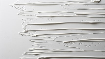 Poster - A smooth, white linen canvas texture that adds elegance and simplicity to any design or art project.