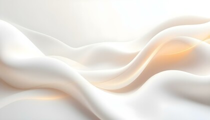 Poster - white background design with luxurious effect elements. luxury white background with golden wavy lin