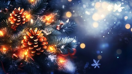 Wall Mural - vibrant new year background featuring splits and glare effects, ideal for new year's greeting cards,