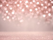 © Nyetock - Pink bokeh background beige nude color sparkle pastel card wedding whtie glamour pattern template cardboard luxury soft texture frame cosmetic aesthetics, blur decoration banner valentine lovely.