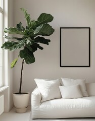 Poster - Minimalist Living Room.