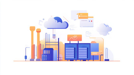 Poster - businesses can learn about the latest advancements in cloud computing and use them to improve their 