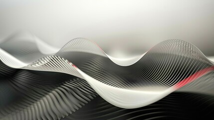 Poster - Futuristic flowing lines creating a sense of energy