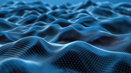 Poster - Futuristic flowing lines creating a sense of energy