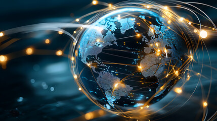 Poster - exploring supply chain security risks global landscape data visualization digital environment aerial