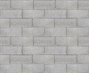 wall made with concrete blocks - seamless pattern concept useful for renderings applications