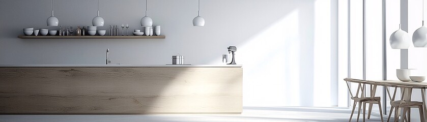 Poster - mockup + presentation + product, subtle shadows, hyper-realistic textures, modern appeal