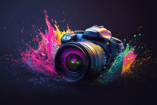 Vibrant Explosion of Photographic Creativity and Color