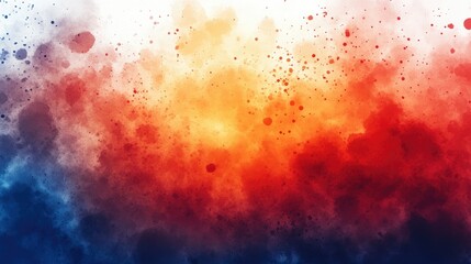 Poster - Abstract watercolor paint background illustration