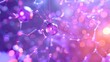 © Vlad - Atom Molecule. Light Purple Molecular Chemistry Models Network Concept