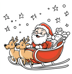 Wall Mural - santa, christmas, claus, santa claus,