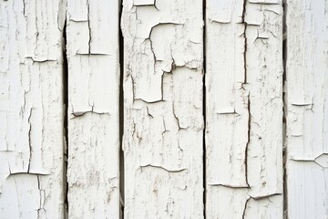 Aufkleber - A close-up shot of a white painted wood wall with textured surface