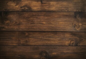 Poster - Rustic Dark Brown Wooden Planks for Background and Texture, Ideal for Home Decor, DIY Projects, and Natural Aesthetic in Photography or Art Design