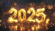 © Ytnart - Celebrate the New Year 2025 with sparkling fireworks illuminating the night sky, symbolizing hope and new beginnings for the year ahead.