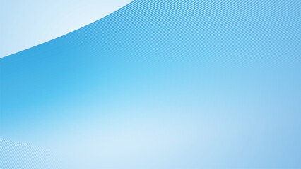 Wall Mural - Deep sky blue gradient abstract background with stripes curve line vector image