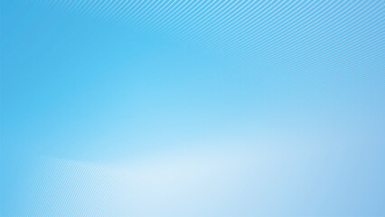 Wall Mural - Deep sky blue gradient abstract background with stripes curve line vector image