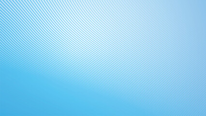 Wall Mural - Deep sky blue gradient abstract background with stripes curve line vector image