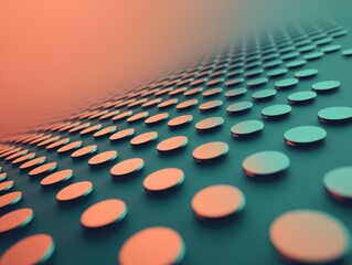 Poster - Abstract pattern formation digital artistry visual design contemporary environment macro perspective aesthetic exploration