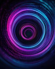 Poster - Dynamic swirling light patterns digital art abstract background vibrant colors close-up view visual concept for modern design and technology