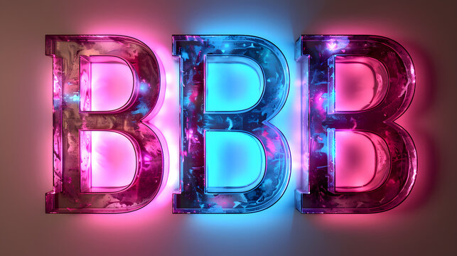 Photography of English Alphabet 3D 