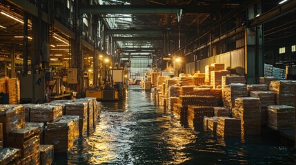 Poster - Efficiently managing warehouse operations with effective inventory systems and strategic logistics planning