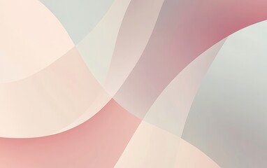 Poster - Elegant Minimalist Abstract Design Featuring Soft Curves and Subtle Color Gradients for Modern Digital Art and Background Applications