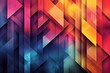 © Neha - geometric patterns with vibrant gradient colors, Generative AI