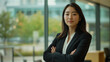 © bephoto - 会議室で自信を持つ日本人女性のビジネスポートレート