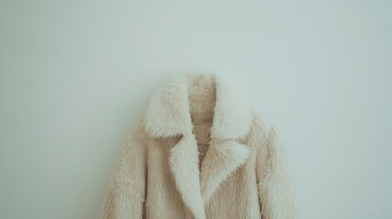 reinterpretation of fur in modern fashion, light fur coat,