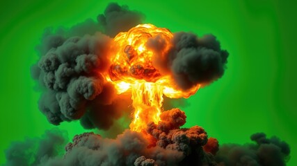 Fire in the fireplace, explosion wallpaper, nuclear bomb, atom bomb blast radius, bomb blast images, fire explosion on green screen background
