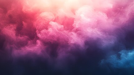 Poster - pastel teal to light lavender gradient background with a soft subtle noise texture creating a calmin