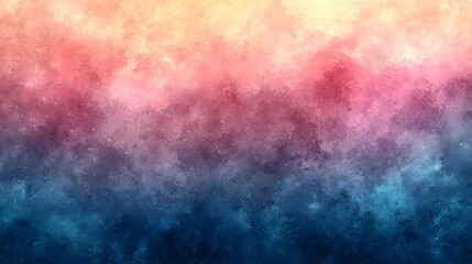 Poster - elegant and soothing pastel periwinkle and peach gradient background with subtle noise texture perfe