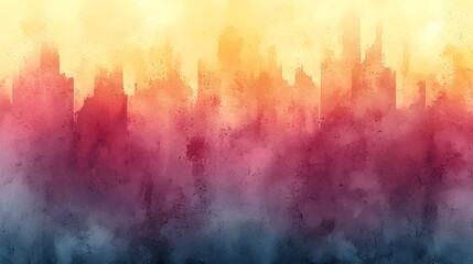 Poster - Soothing Pastel Gradient Background with Soft Noise Texture   Transitioning from Lavender to Pale Yellow Perfect for Digital Design Branding Posters and Websites