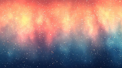 Poster - elegant and modern background with a smooth gradient transition from pastel blue to soft peach featu