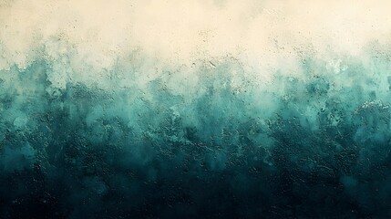Poster - Soft and soothing pastel gradient background with a subtle noise texture fading from light mint to creamy beige in a minimalist contemporary design