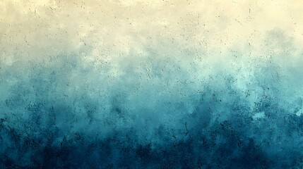 Poster - Elegant Minimalist Pastel Gradient Background Transitioning from Soft Baby Blue to Ivory with a Subtle Textured Noise Effect Ideal for Wallpapers Patterns and Graphic Designs