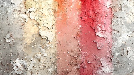 Poster - A minimalist background with a subtle gradient blending soft pastel sand and light blush tones creating a serene and calming aesthetic  The texture features a light noise effect for a natural