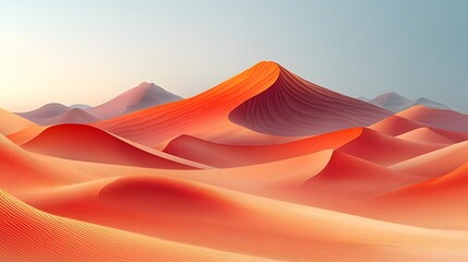 Poster - elegant minimalist design with soft pastel gradient blending from lemon to light sand featuring subt