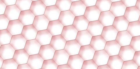 Poster - Abstract background colorful hexagon with seamless geometric pattern texture design. futuristic geometry pattern honeycomb mosaic texture design. hexagon grid minimalist mesh cell texture design.