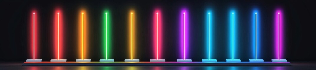 Poster - A set of colorful magic light effects isolated on a transparent background. A modern illustration of fantasy explosions sparkling with glitter. Christmas surprise. Disco party flashes glistening.