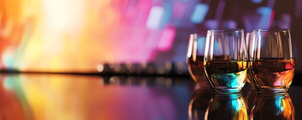 Elegant Background for Corporate Event Program