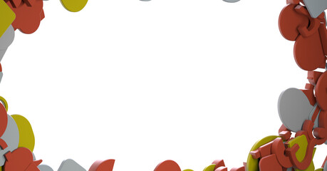 Poster - hand using mobile smartphone with email icon, Email concept, copy space