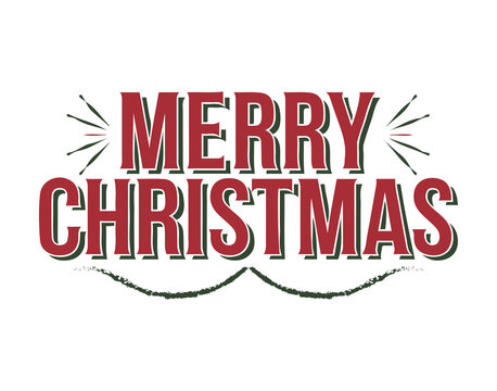 Merry Christmas vector text calligraphic design,Calligraphy font style banner.