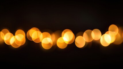 Poster - Stunning Vibrant Golden Bokeh Effect with Intense Shimmer and Bright Highlights Creating a Magical Atmosphere for Your Creative Projects