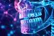 © Lora_ecology - a human jaw and teeth, symbolizing modern dentistry and oral health advancements.