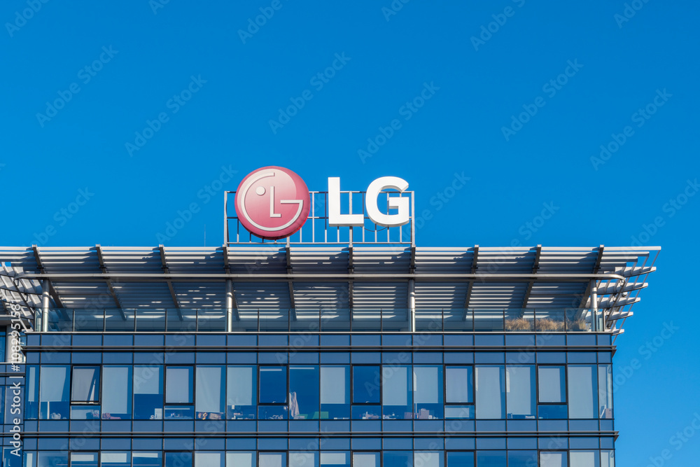 Warsaw, Poland - November 05, 2024: LG Corporation (LG Group)