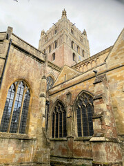 Wall Mural - A view of Tewksbury Abbey