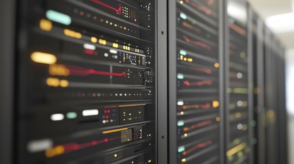 Poster - The server displays network visualization to enhance connectivity